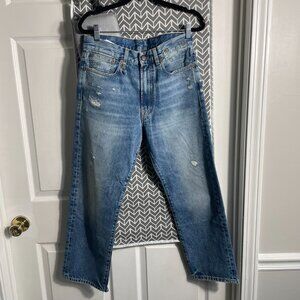 R13 | Jane Straight-leg Jeans In Irving Blue